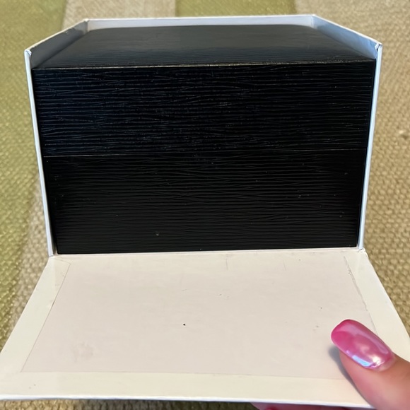 Toy Watch black crystal plasteramic watch. Includes original boxes and extender